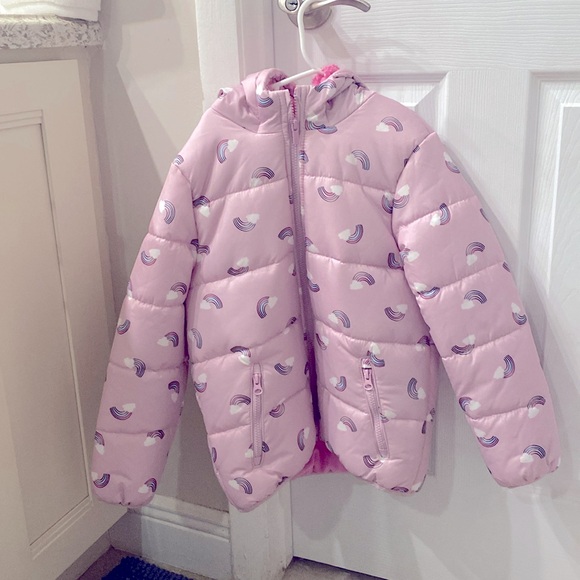 Puffers jacket for girls size 7 - Picture 2 of 3